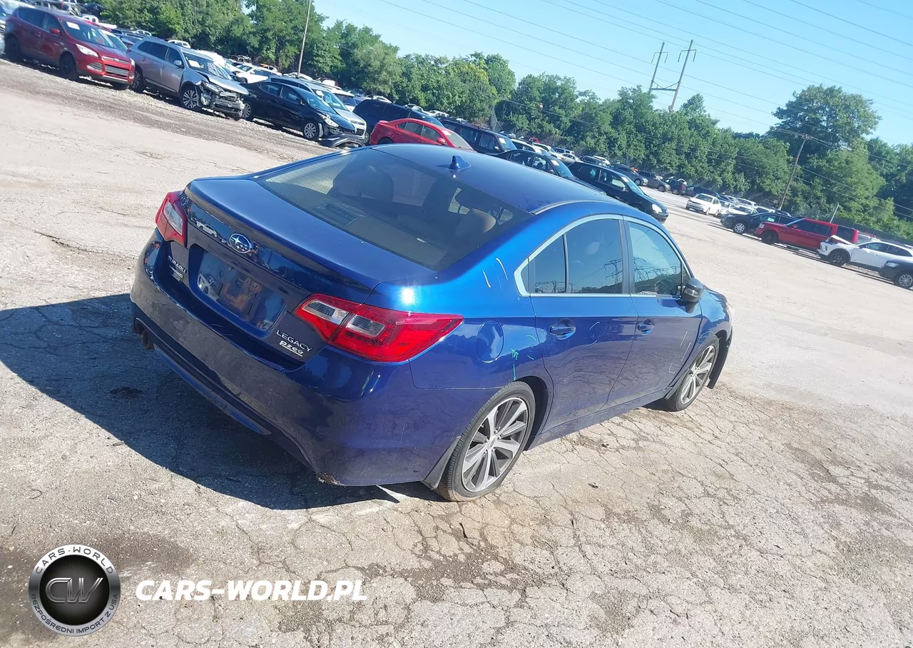 2016 Subaru Legacy 2.5I Limited VIN:4S3BNAN67G3018291 - 4