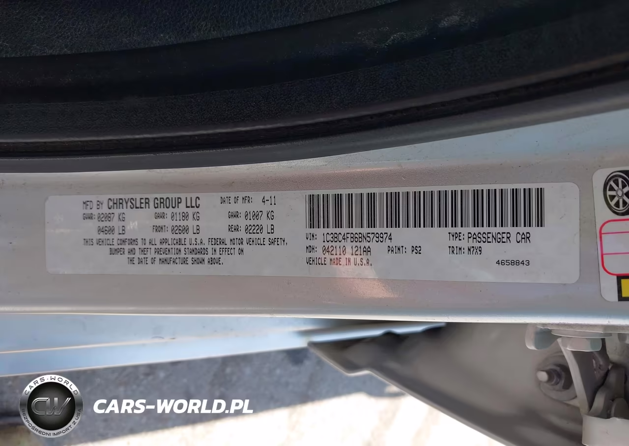2011 Chrysler 200 Lx VIN:1C3BC4FB6BN579974 - 9