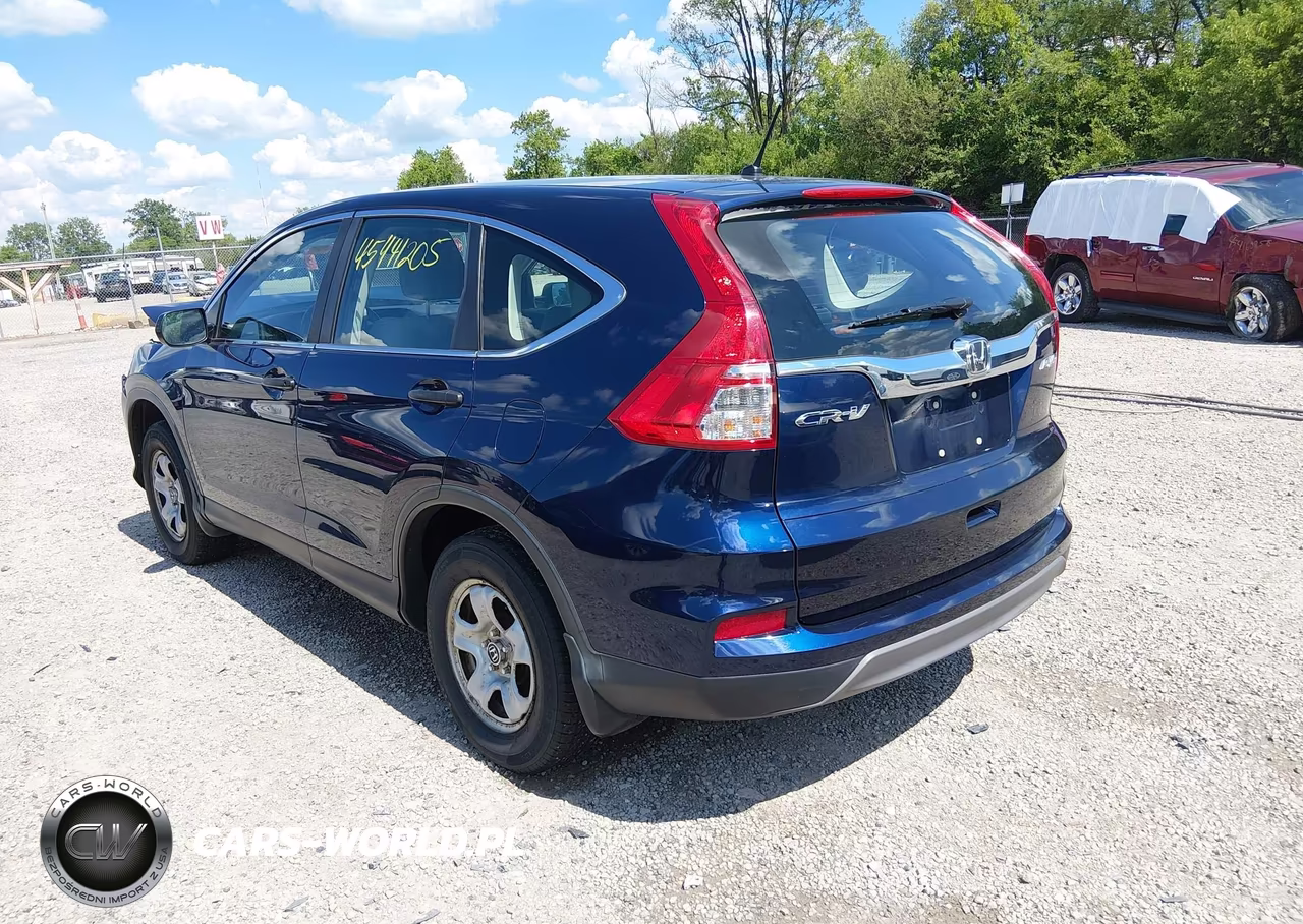 2015 Honda Cr-V Lx VIN:5J6RM4H36FL035354 - 3
