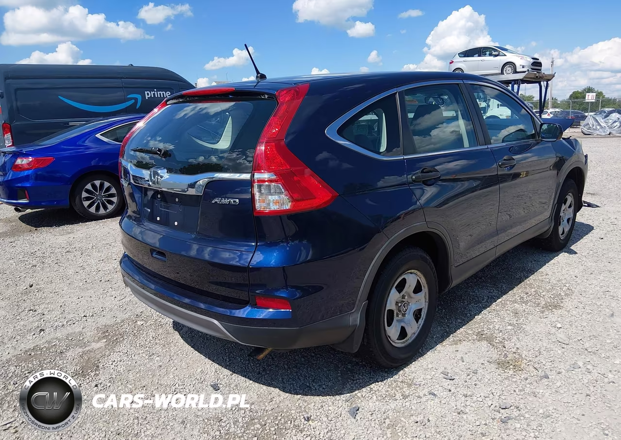 2015 Honda Cr-V Lx VIN:5J6RM4H36FL035354 - 4