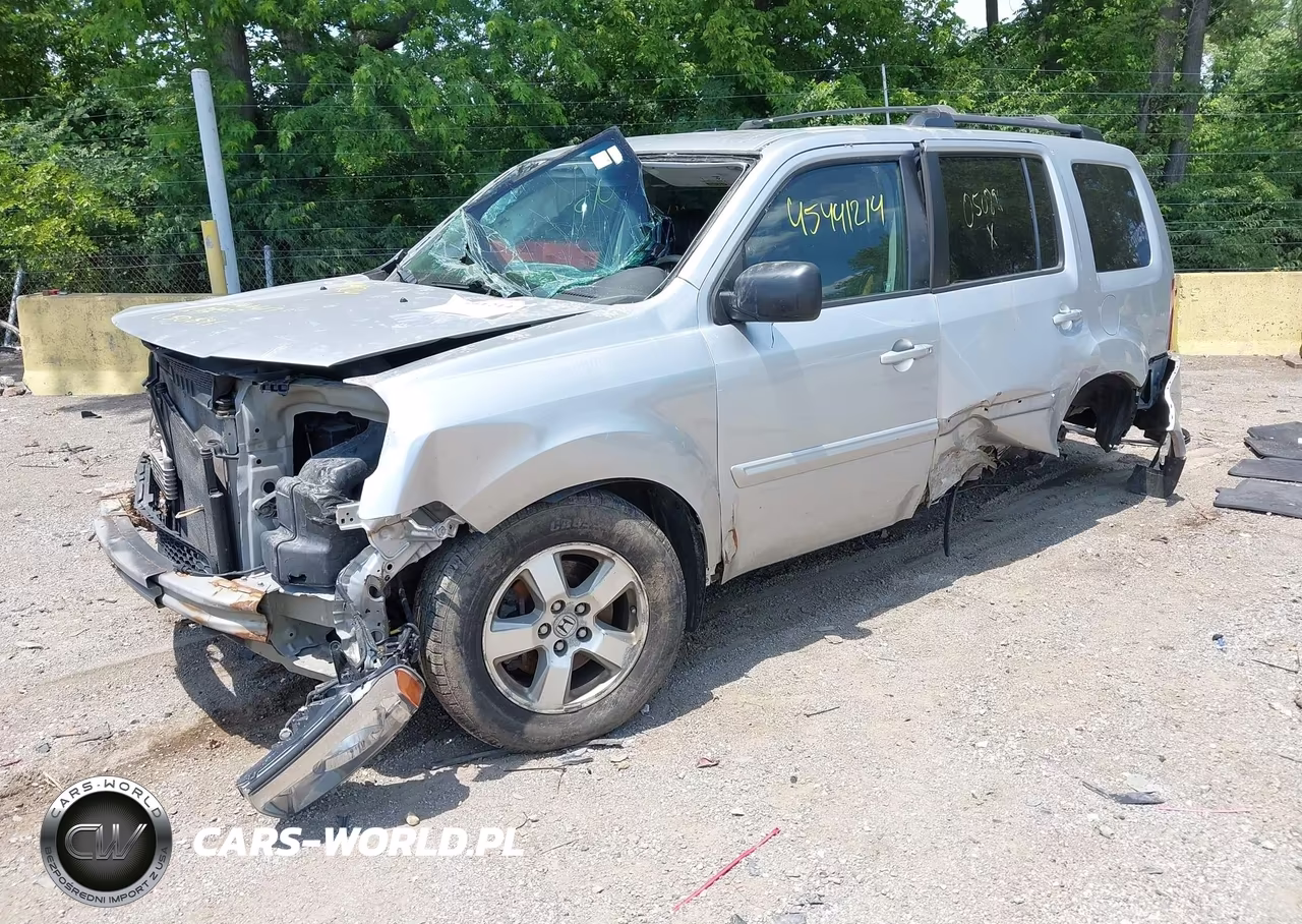 2011 Honda Pilot Ex-L VIN:5FNYF4H55BB050891 - 2