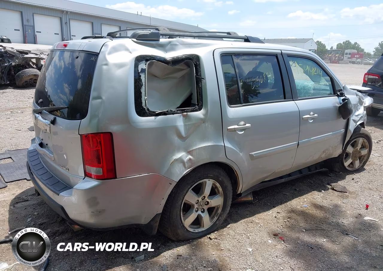 2011 Honda Pilot Ex-L VIN:5FNYF4H55BB050891 - 4