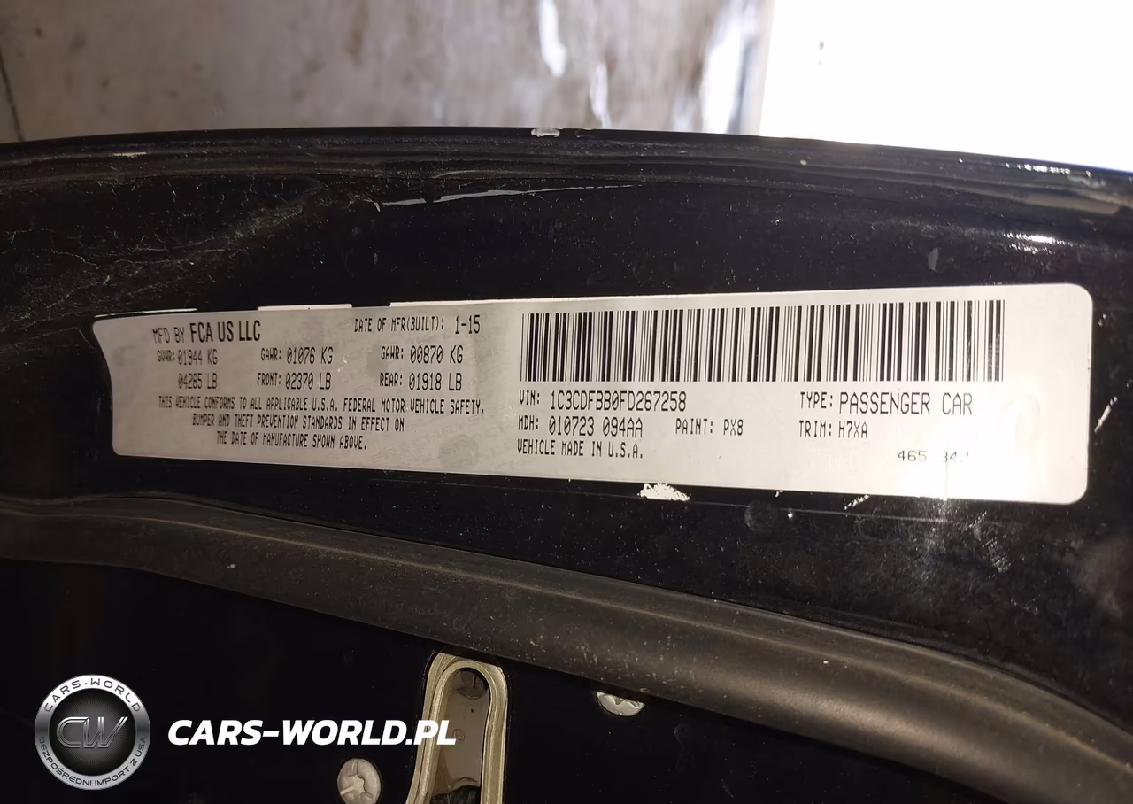 2015 Dodge Dart Sxt VIN:1C3CDFBB0FD267258 - 9