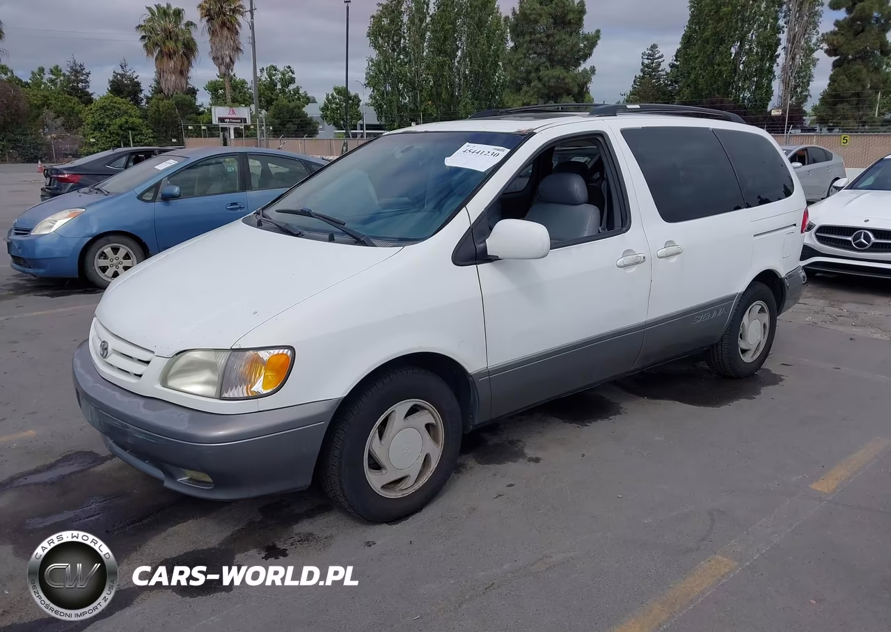 2002 Toyota Sienna Xle VIN:4T3ZF13C62U505718 - 2