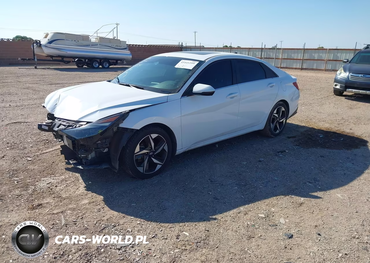2021 Hyundai Elantra Limited VIN:5NPLP4AGXMH002214 - 2