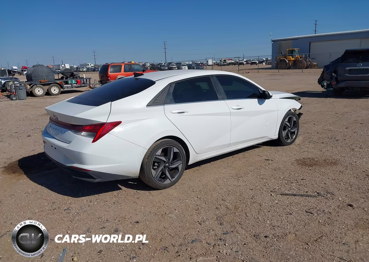 2021 Hyundai Elantra Limited VIN:5NPLP4AGXMH002214 - 4