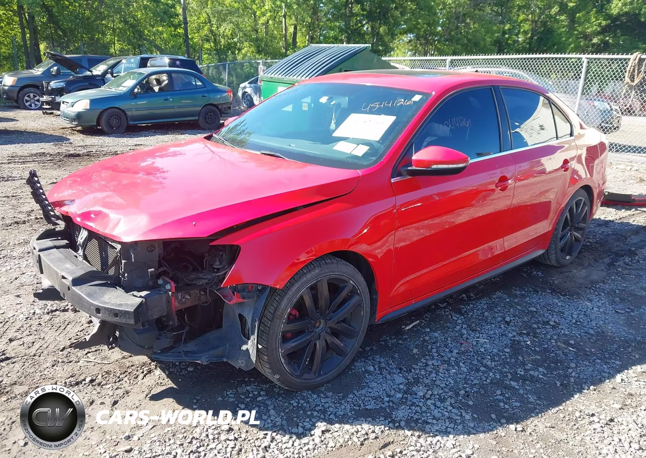 2013 Volkswagen Jetta Gli Autobahn W-Nav VIN:3VW467AJ0DM234476 - 2