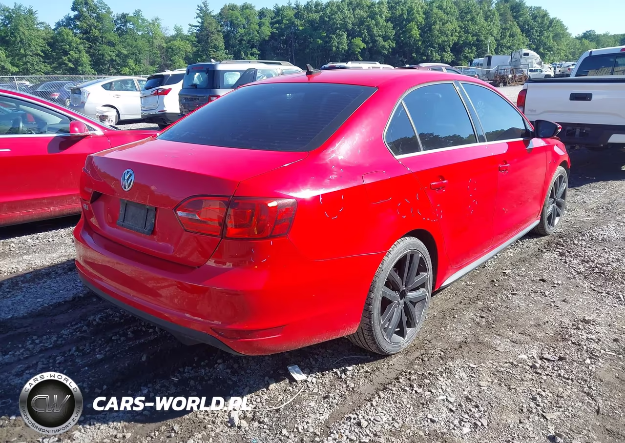2013 Volkswagen Jetta Gli Autobahn W-Nav VIN:3VW467AJ0DM234476 - 4