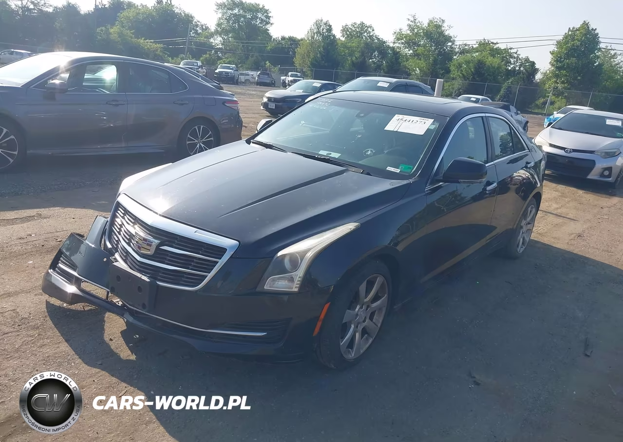 2015 Cadillac Ats Luxury VIN:1G6AH5RX2F0102969 - 2