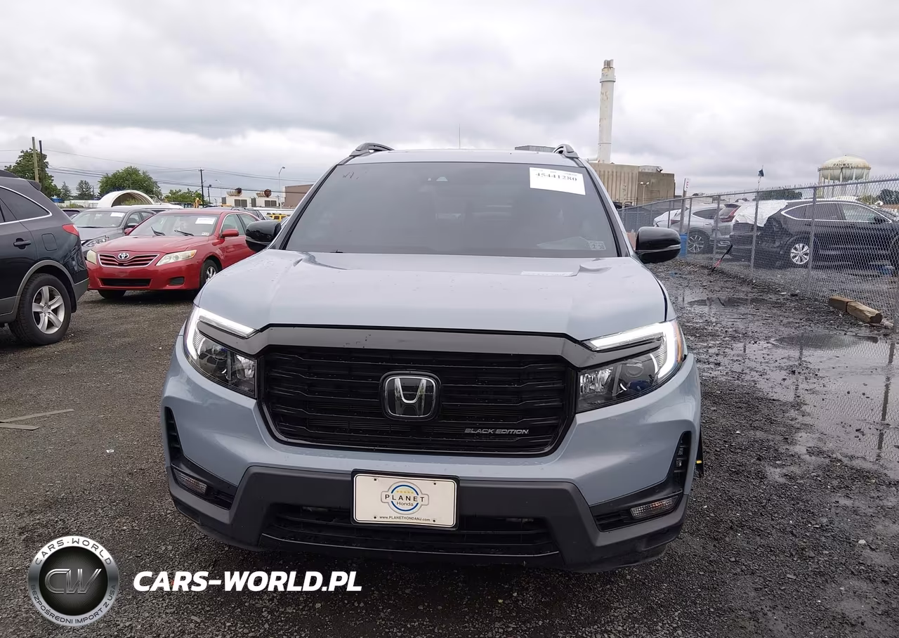 2025 Honda Passport Awd Black VIN:5FNYF8H89SB015899 - 12