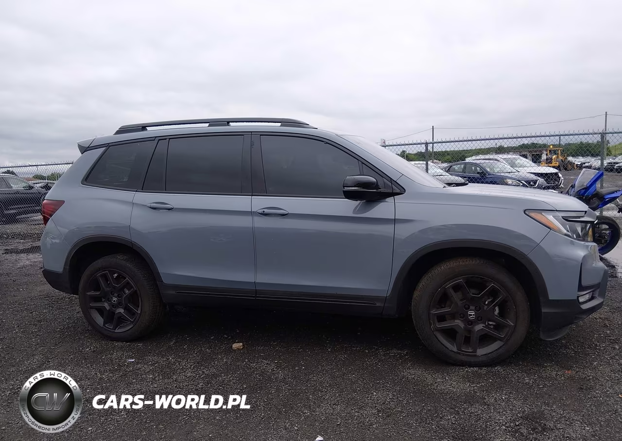2025 Honda Passport Awd Black VIN:5FNYF8H89SB015899 - 13