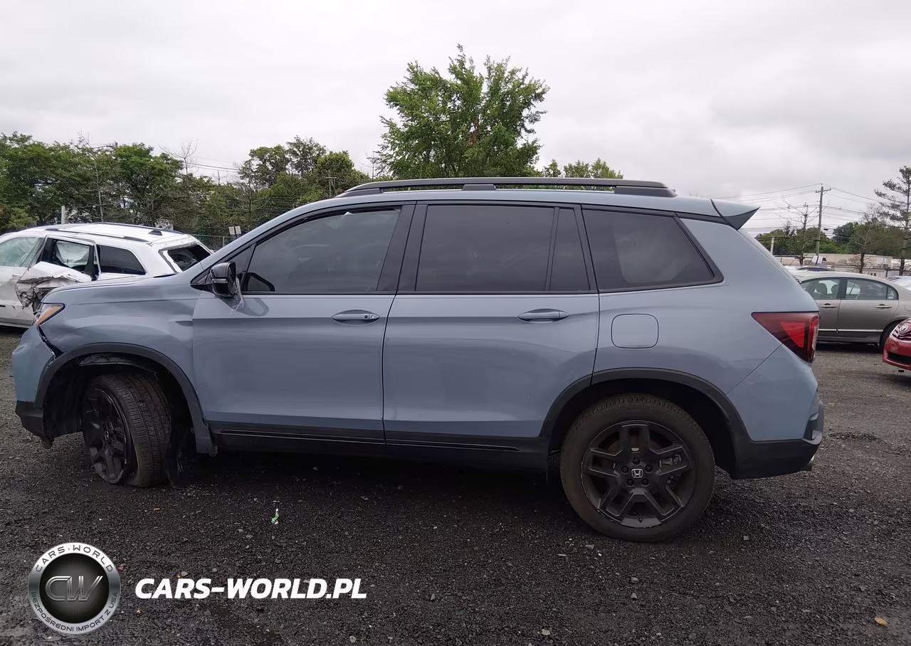 2025 Honda Passport Awd Black VIN:5FNYF8H89SB015899 - 14