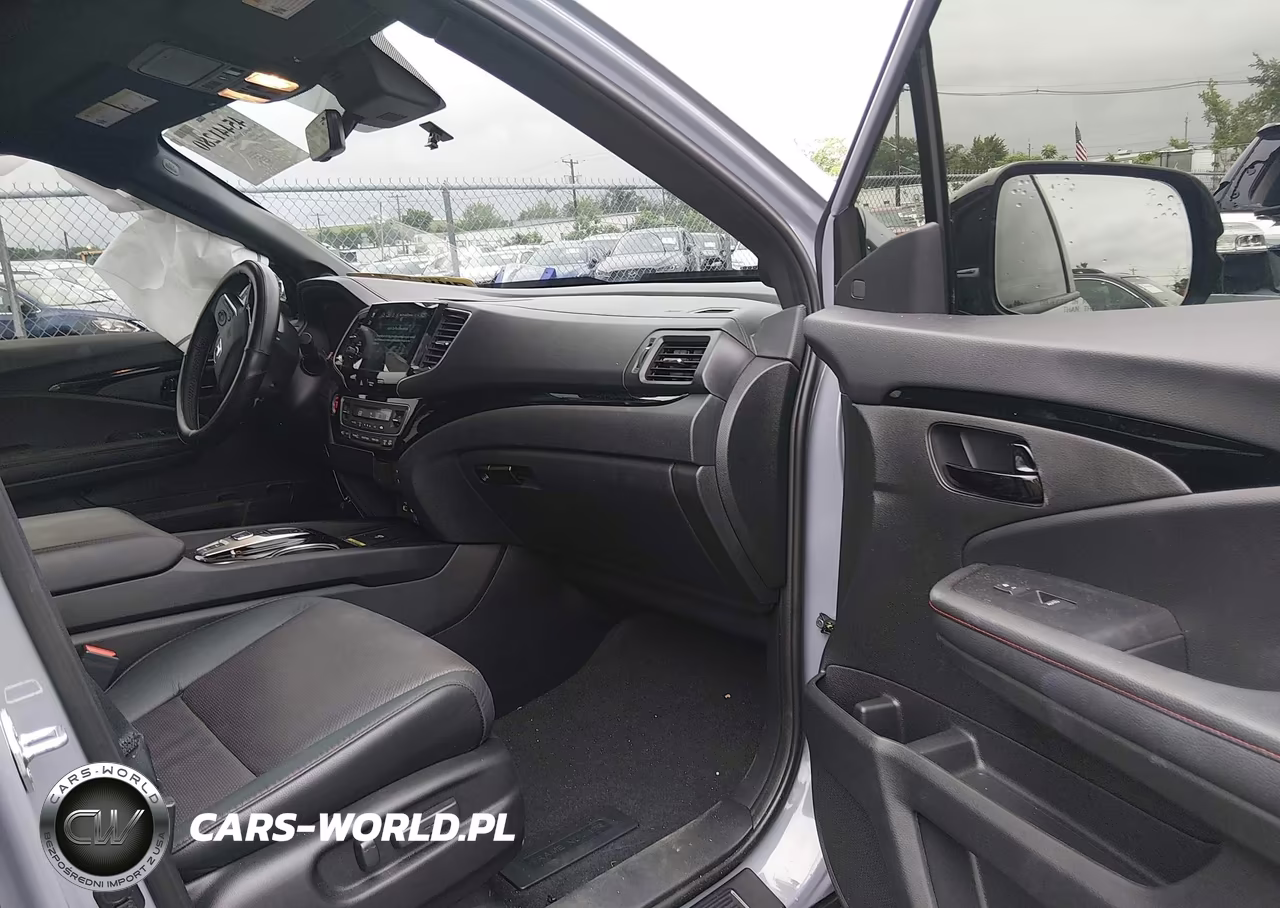 2025 Honda Passport Awd Black VIN:5FNYF8H89SB015899 - 5