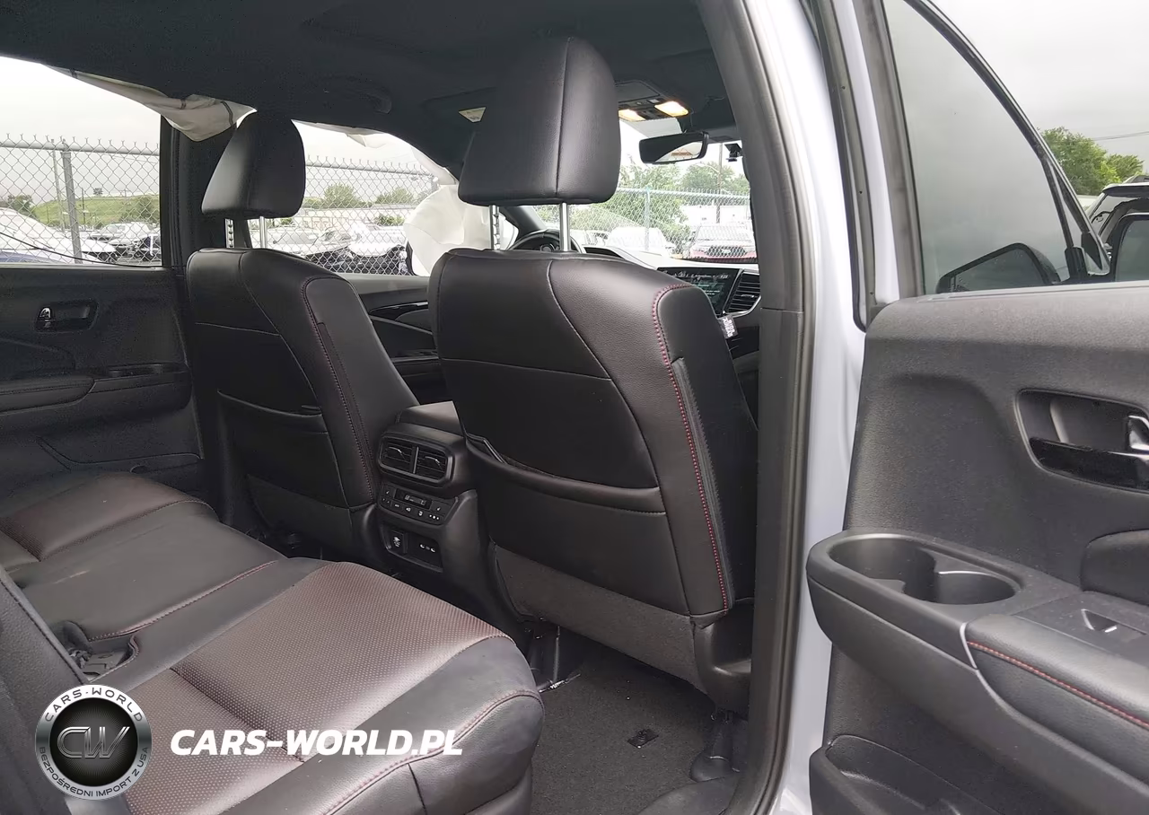 2025 Honda Passport Awd Black VIN:5FNYF8H89SB015899 - 8
