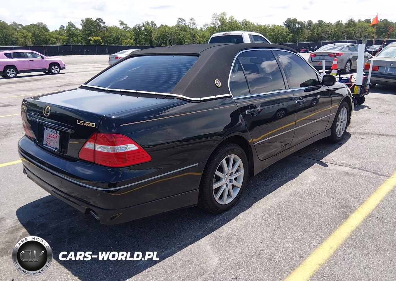 2005 Lexus Ls 430 VIN:JTHBN36F350179969 - 4