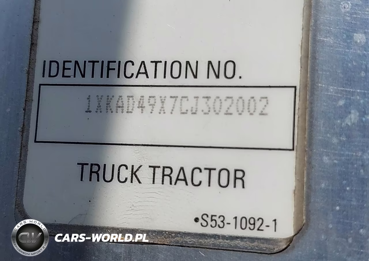 2012 Kenworth Construction T660 VIN:1XKAD49X7CJ302002 - 8