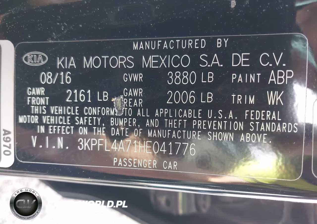 2017 Kia Forte S VIN:3KPFL4A71HE041776 - 9