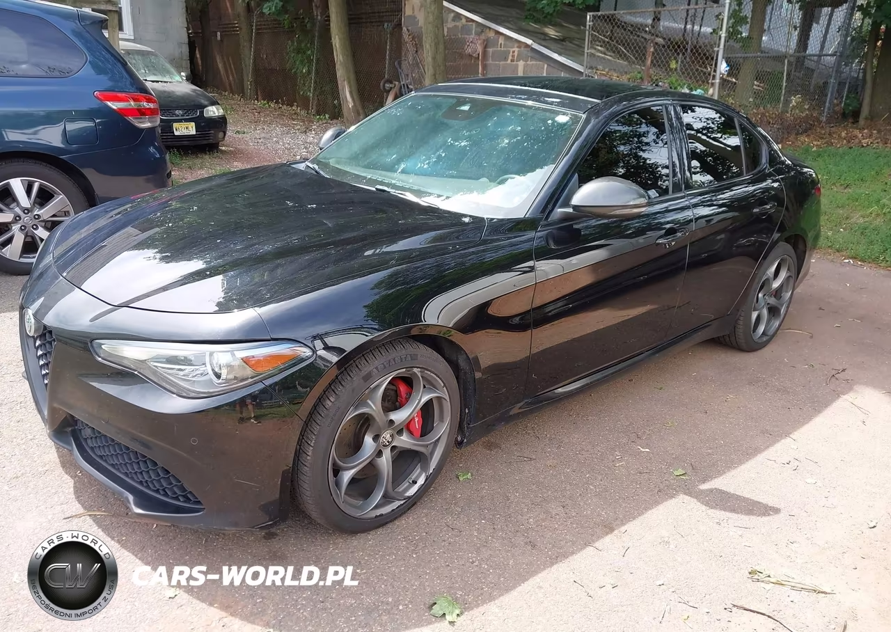 2019 Alfa Romeo Giulia Sport Awd VIN:ZARFANAN5K7608210 - 2