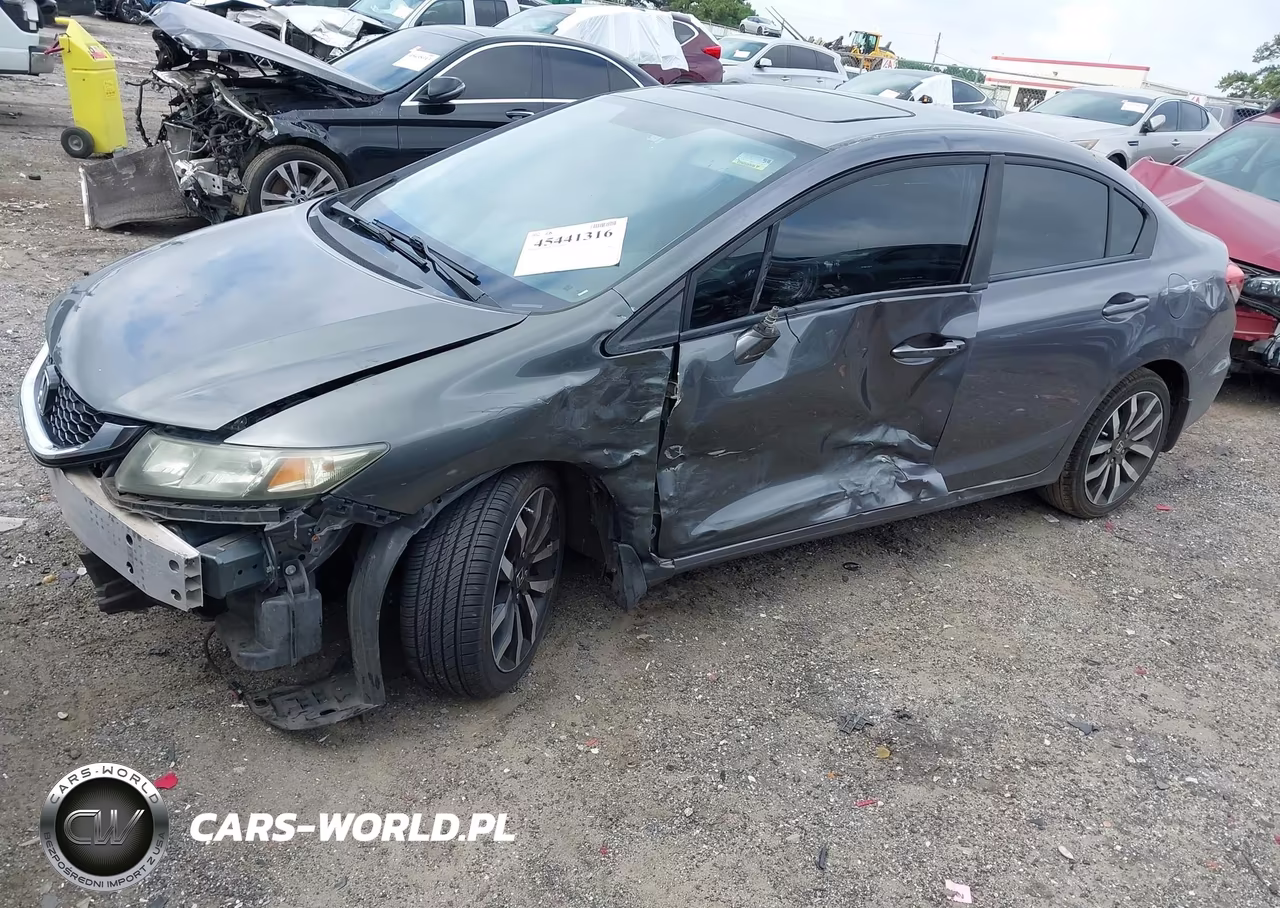 2014 Honda Civic Ex-L VIN:2HGFB2F94EH513486 - 2