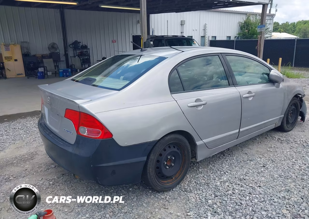 2008 Honda Civic Hybrid VIN:JHMFA36278S023310 - 4