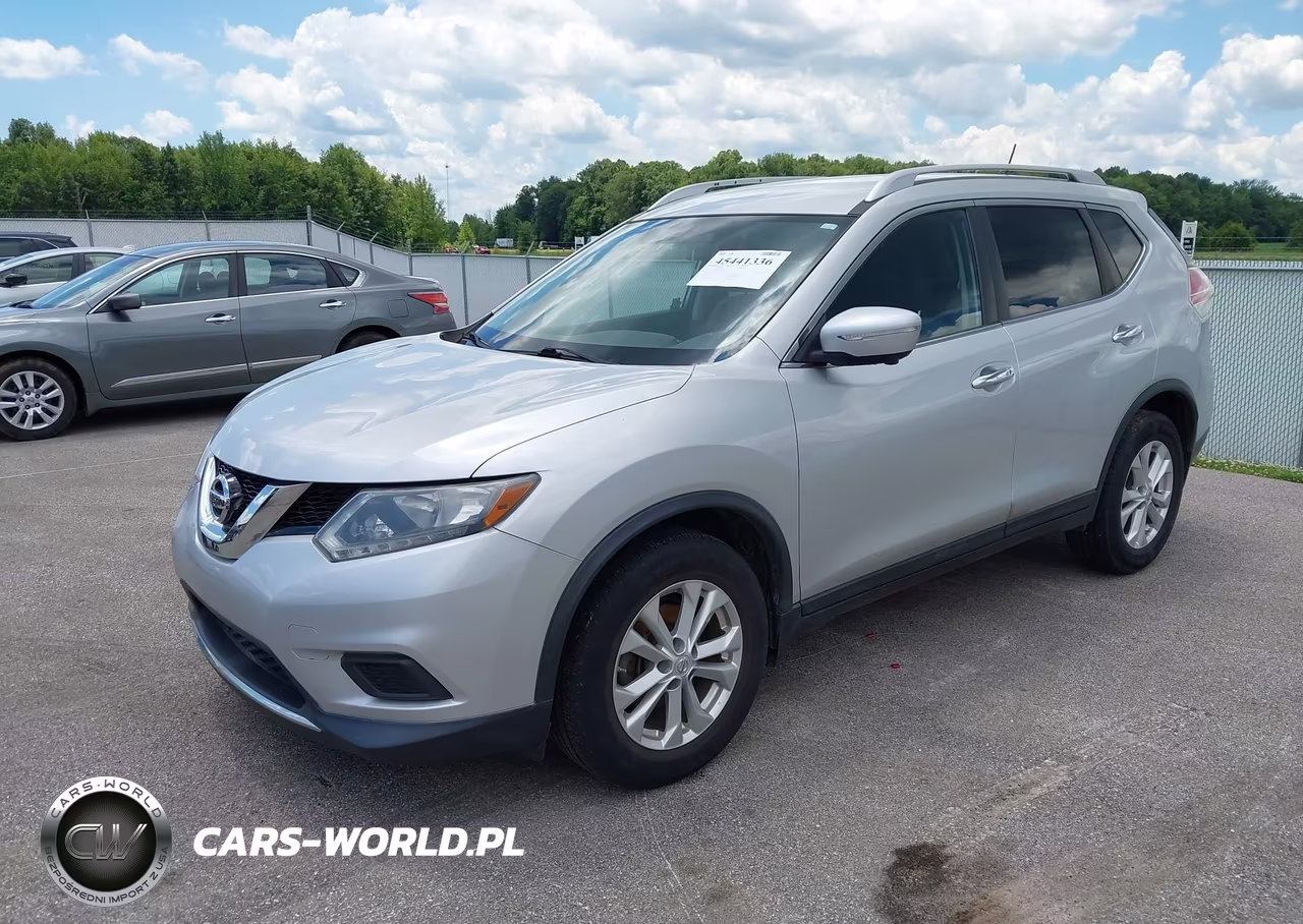 2015 Nissan Rogue Sv VIN:KNMAT2MV9FP508755 - 2