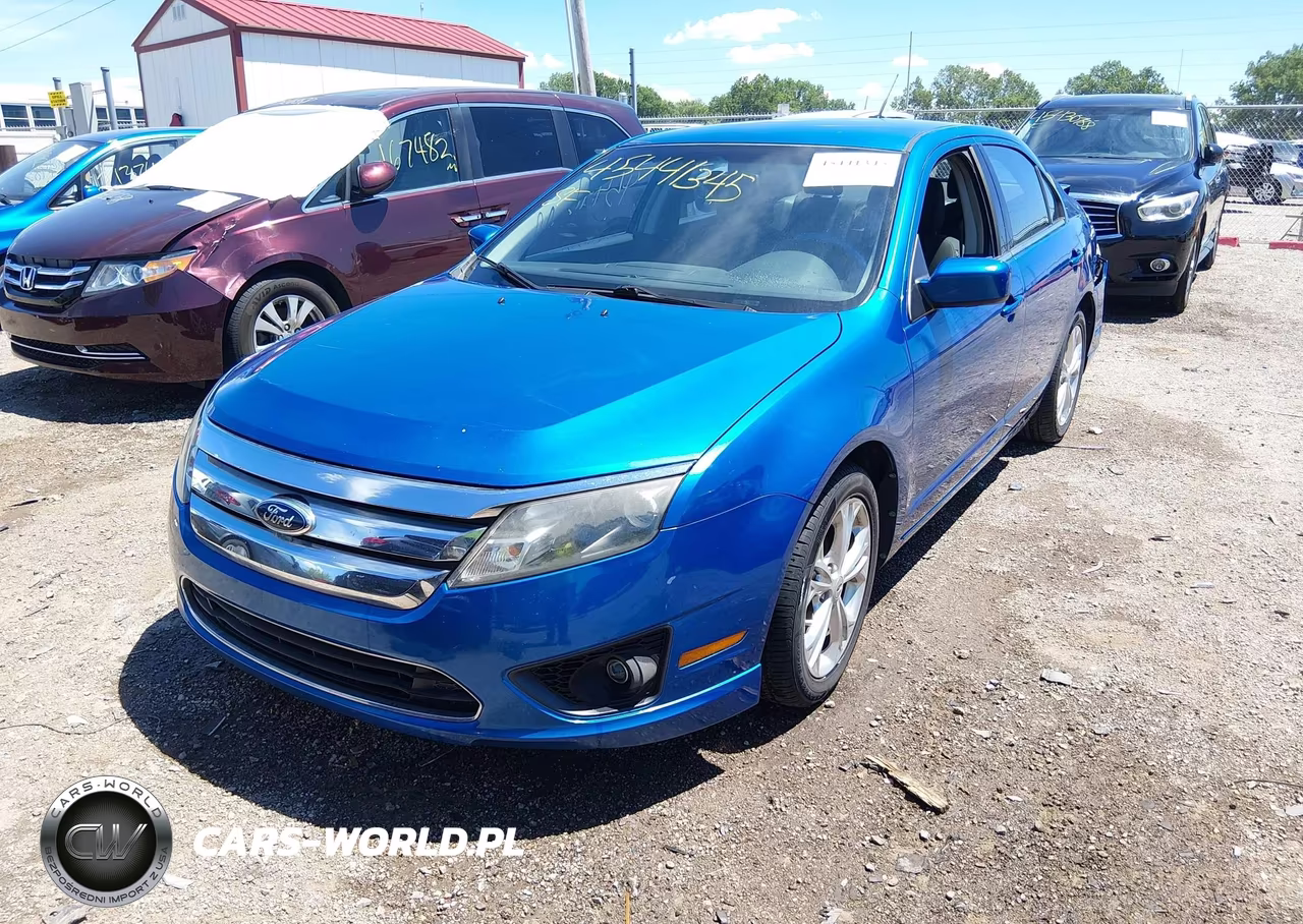 2012 Ford Fusion Se VIN:3FAHP0HA1CR274491 - 2