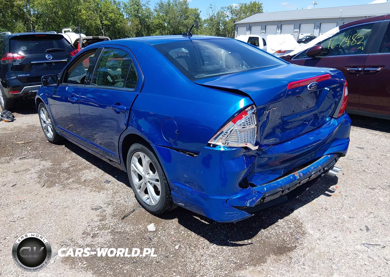 2012 Ford Fusion Se VIN:3FAHP0HA1CR274491 - 3