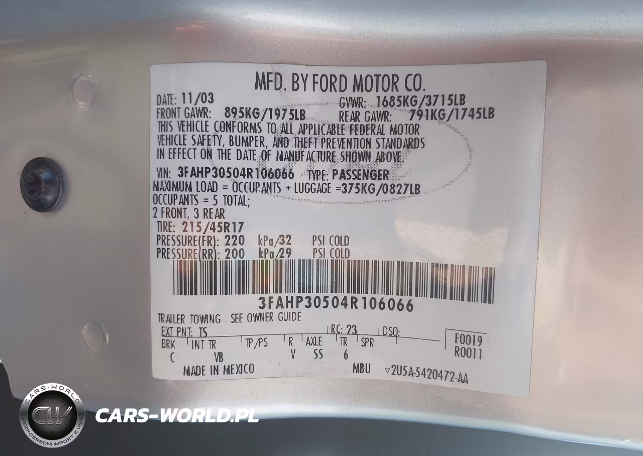 2004 Ford Focus Zx5 VIN:3FAHP30504R106066 - 9