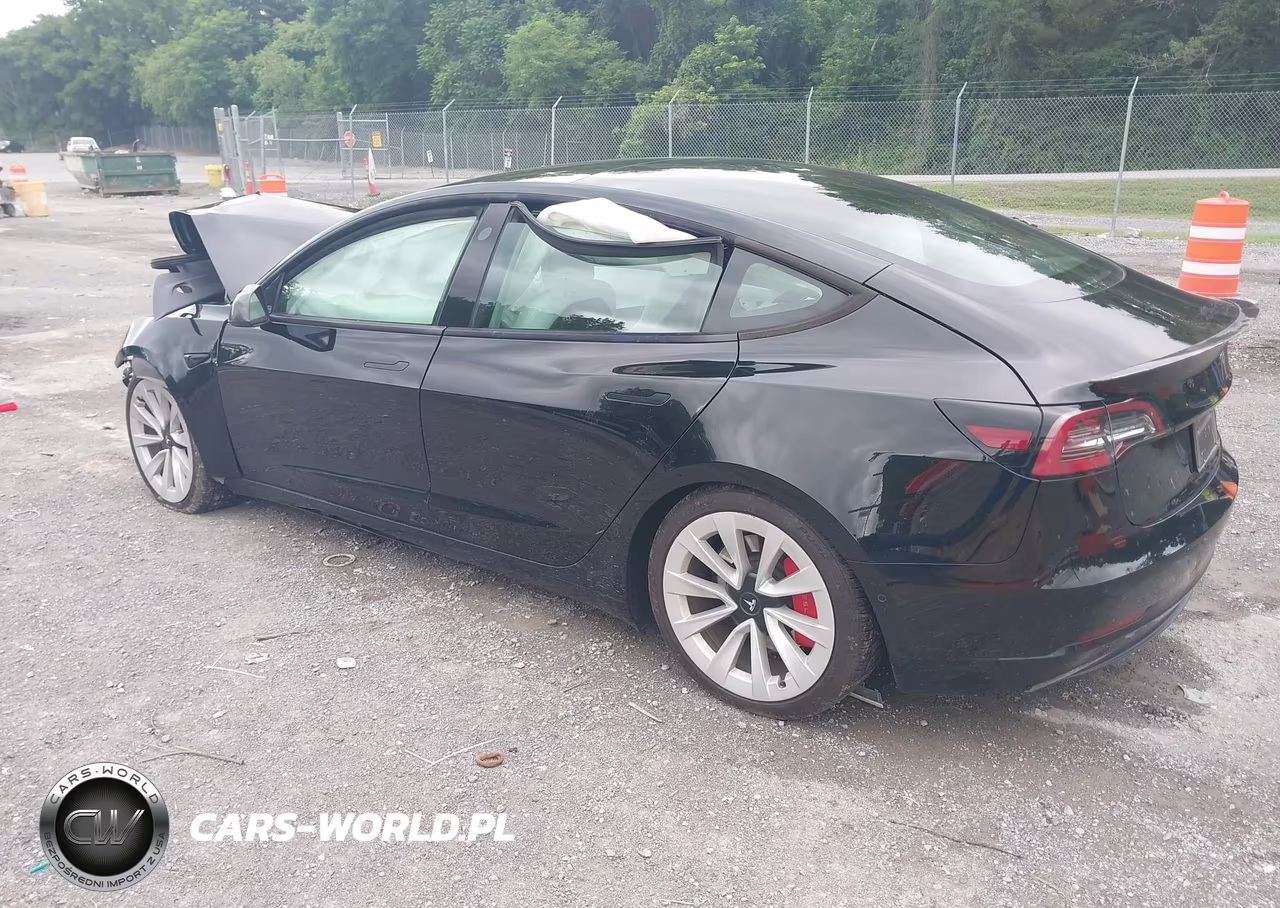 2021 Tesla Model 3 Long Range VIN:5YJ3E1EB5MF916050 - 3