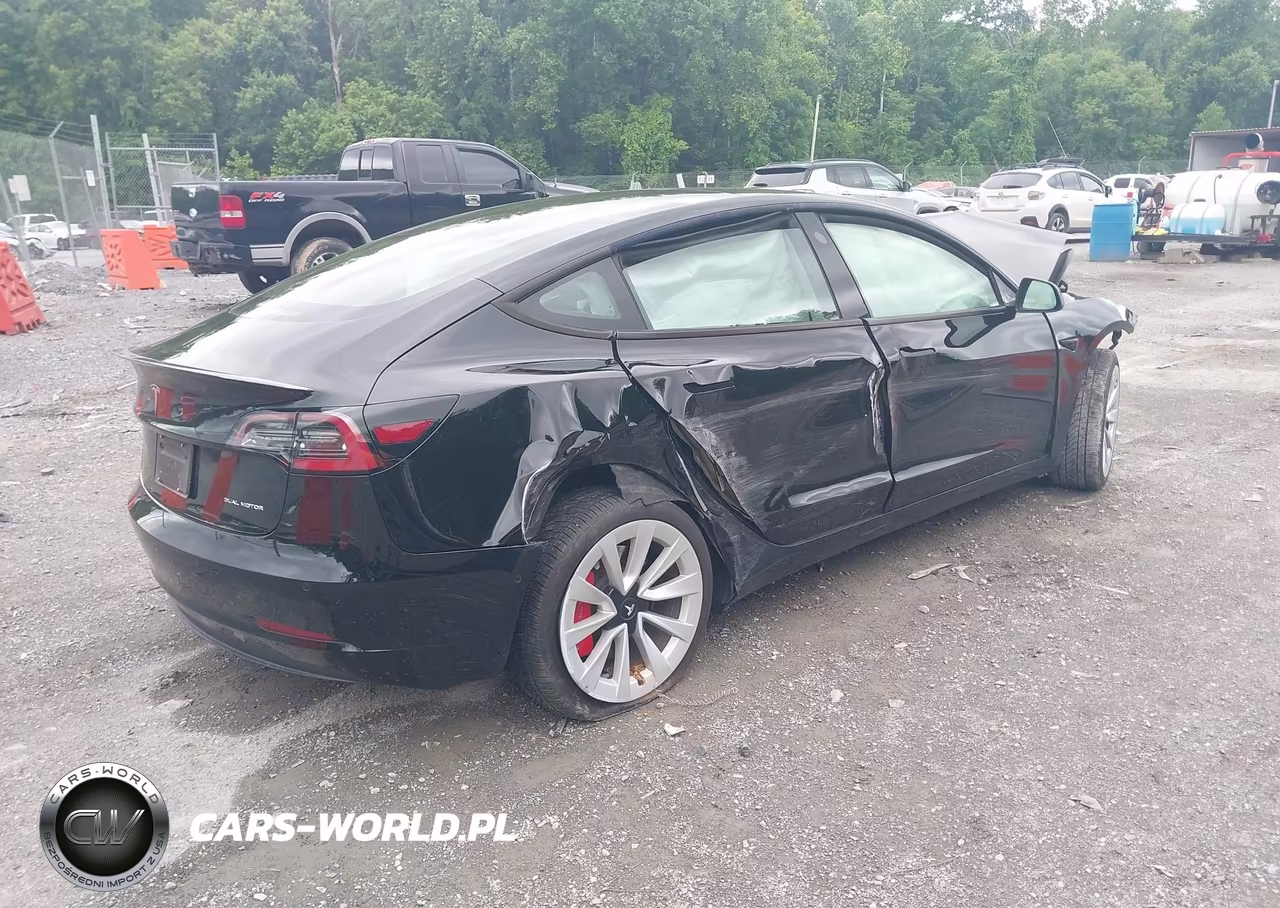 2021 Tesla Model 3 Long Range VIN:5YJ3E1EB5MF916050 - 4
