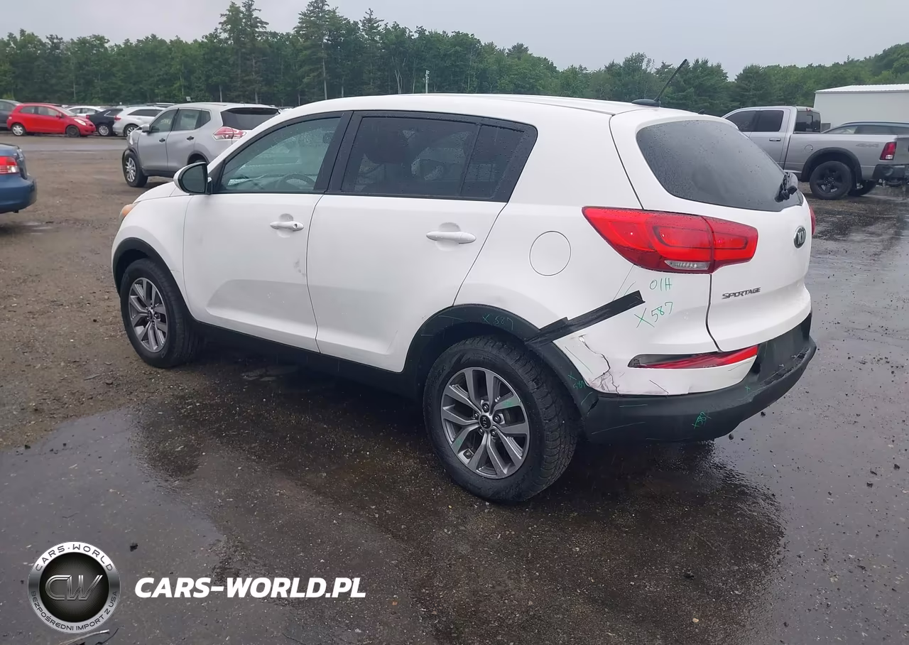2014 Kia Sportage Lx VIN:KNDPBCAC0E7606111 - 3