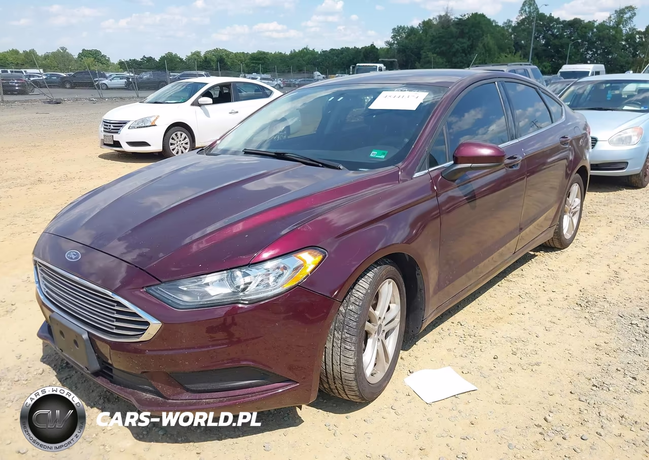 2018 Ford Fusion Se VIN:3FA6P0HD3JR166761 - 2