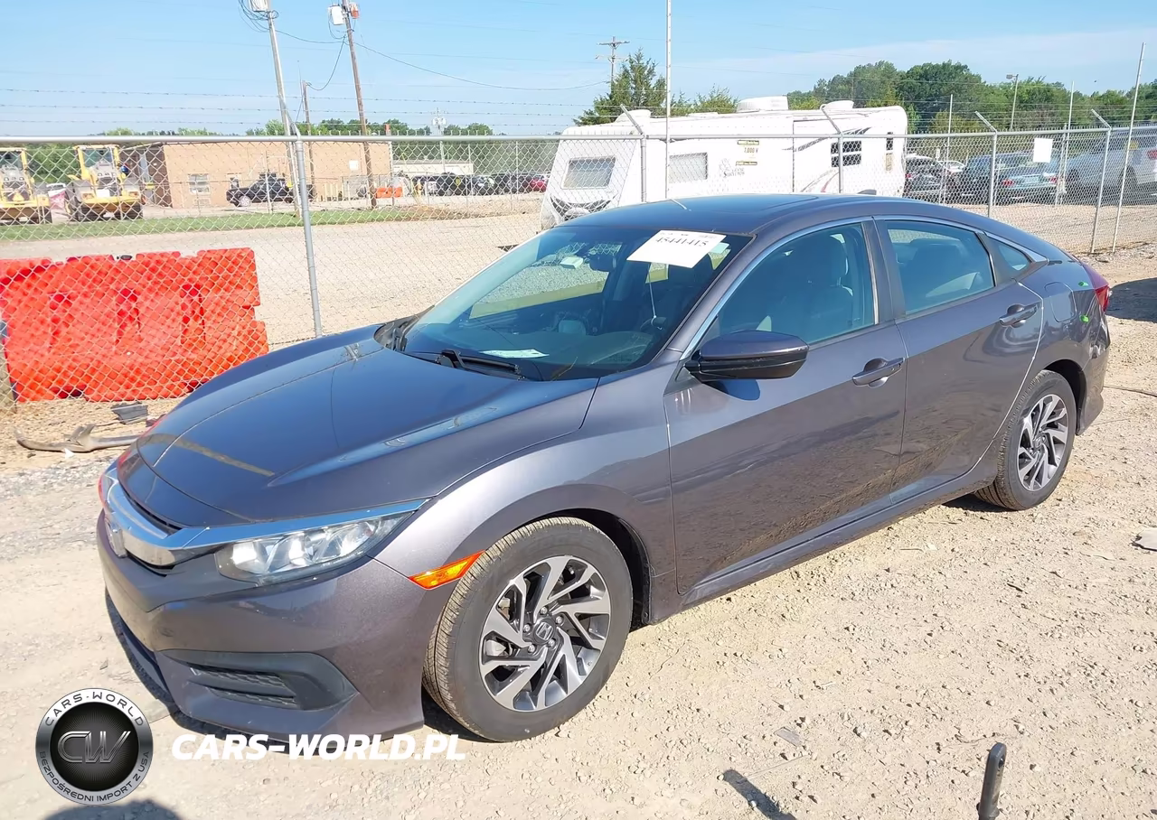2018 Honda Civic Ex VIN:2HGFC2F74JH503983 - 2