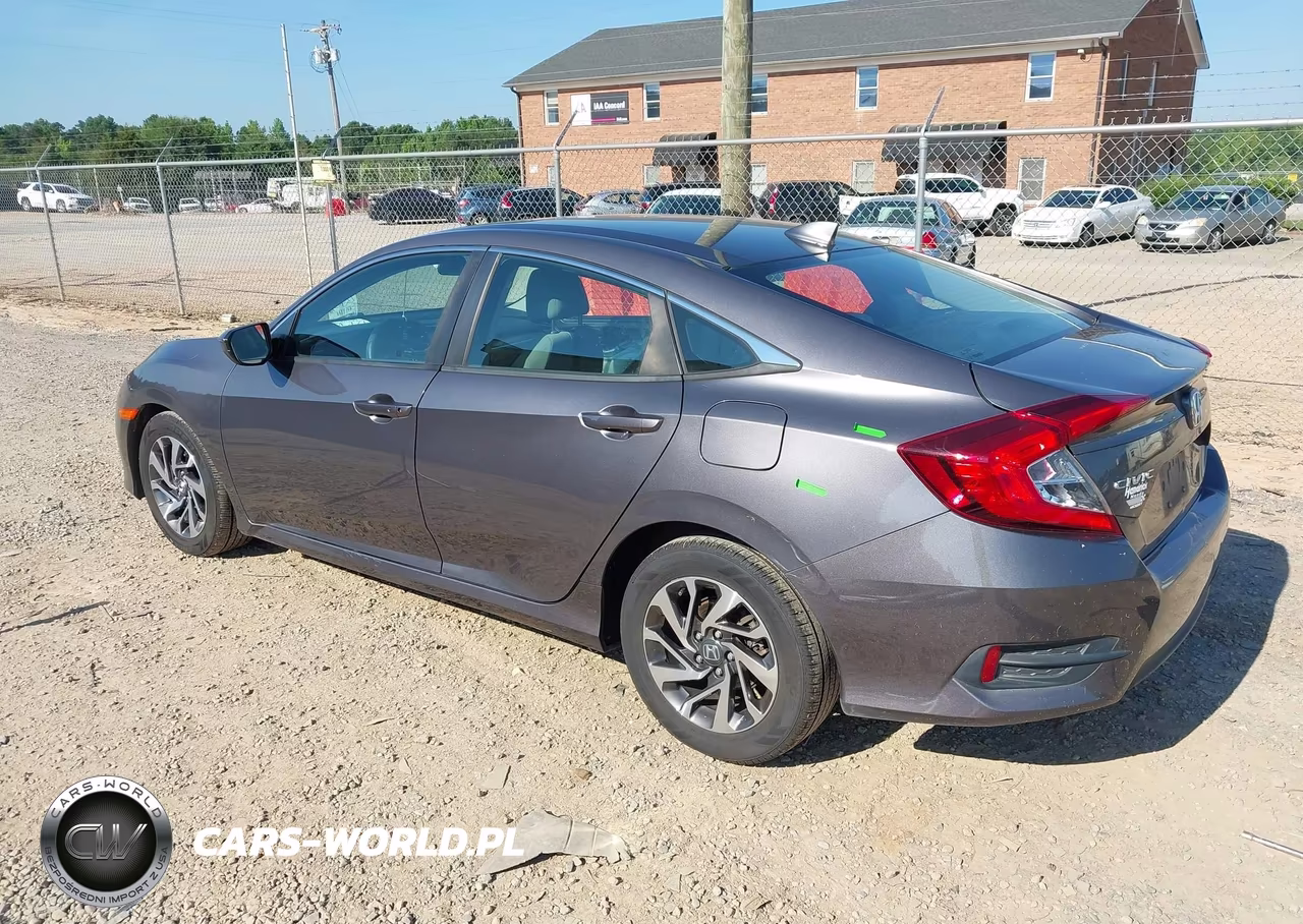 2018 Honda Civic Ex VIN:2HGFC2F74JH503983 - 3