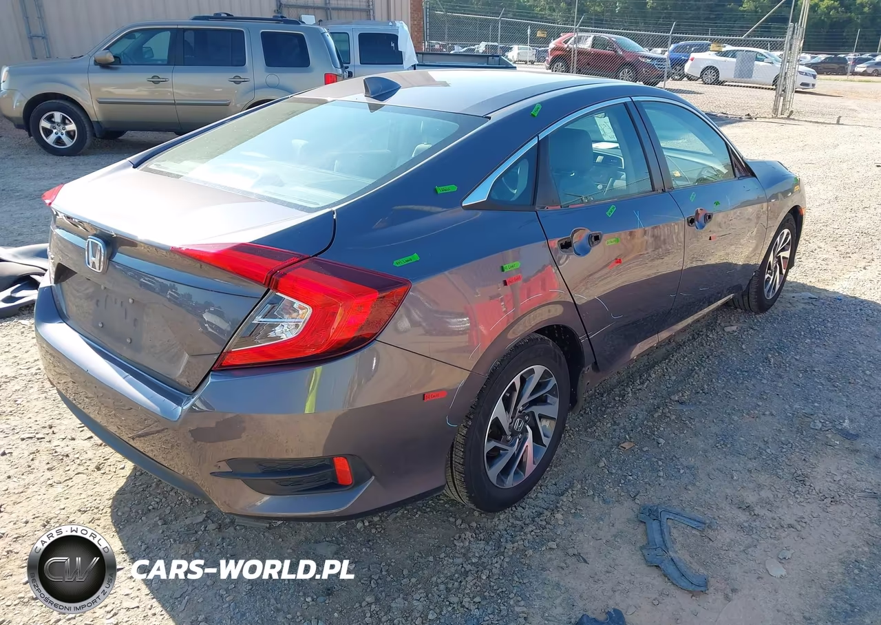 2018 Honda Civic Ex VIN:2HGFC2F74JH503983 - 4
