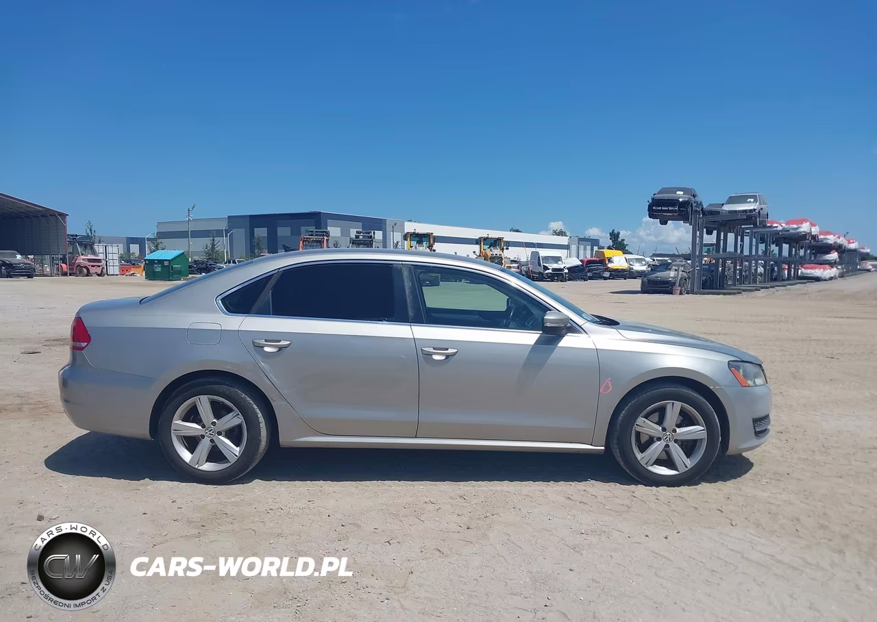 2013 Volkswagen Passat 2.5L Se VIN:1VWBP7A31DC112488 - 13