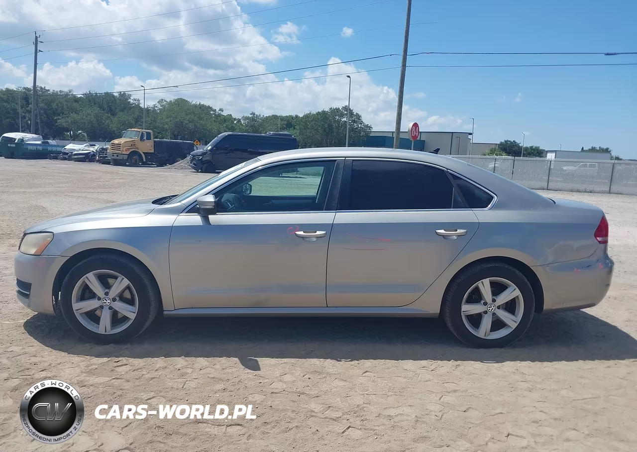 2013 Volkswagen Passat 2.5L Se VIN:1VWBP7A31DC112488 - 14