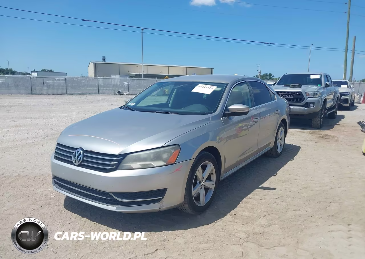 2013 Volkswagen Passat 2.5L Se VIN:1VWBP7A31DC112488 - 2