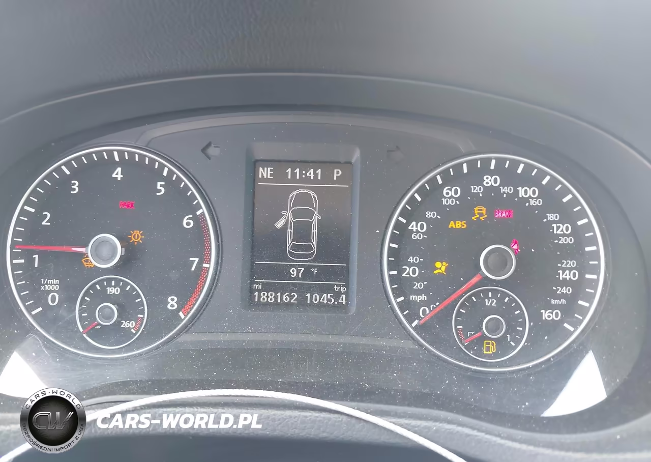 2013 Volkswagen Passat 2.5L Se VIN:1VWBP7A31DC112488 - 7