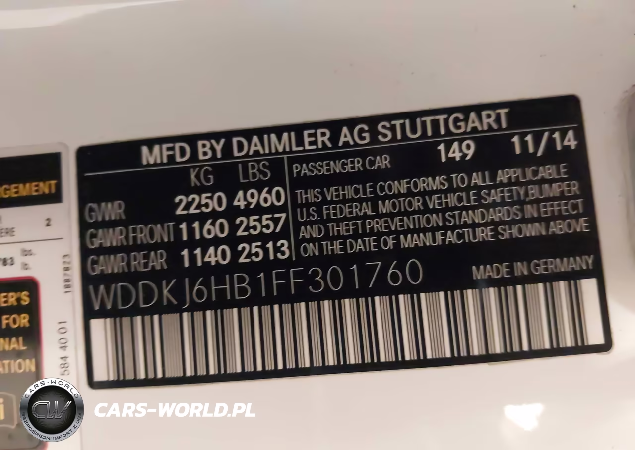 2015 Mercedes-Benz E 400 4Matic VIN:WDDKJ6HB1FF301760 - 9