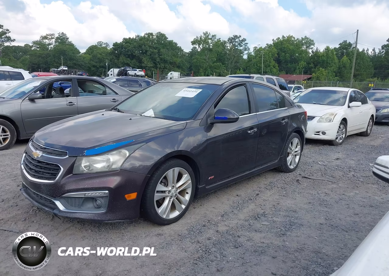 2015 Chevrolet Cruze Ltz VIN:1G1PG5SB1F7107167 - 2