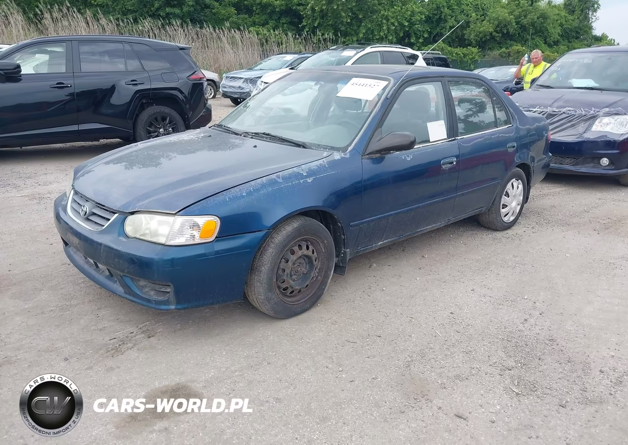 2001 Toyota Corolla Le VIN:2T1BR12E31C500478 - 2