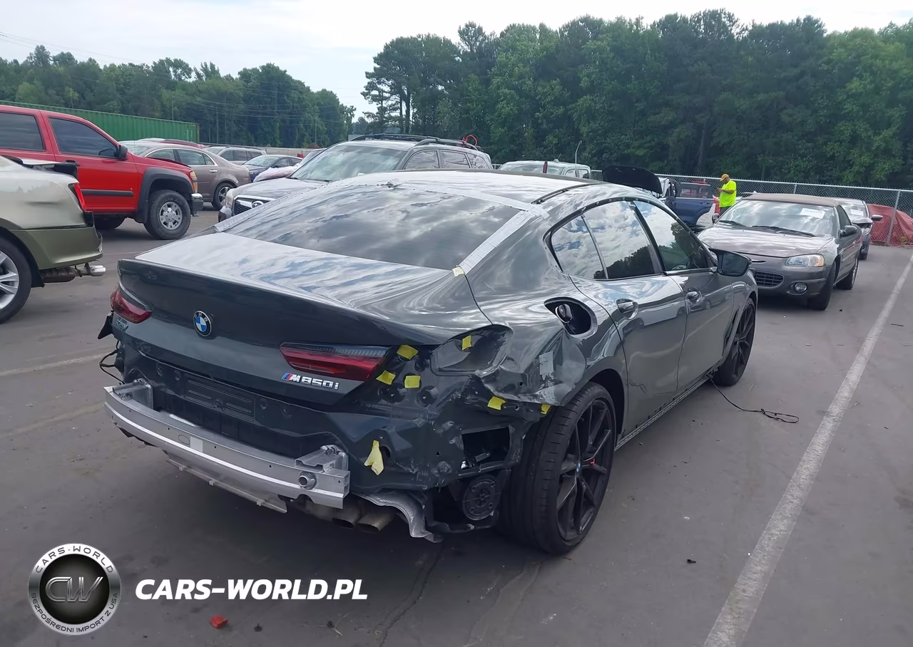 2023 BMW M850I Gtan Coupe xDrive VIN:WBAGV8C00PCK75206 - 4