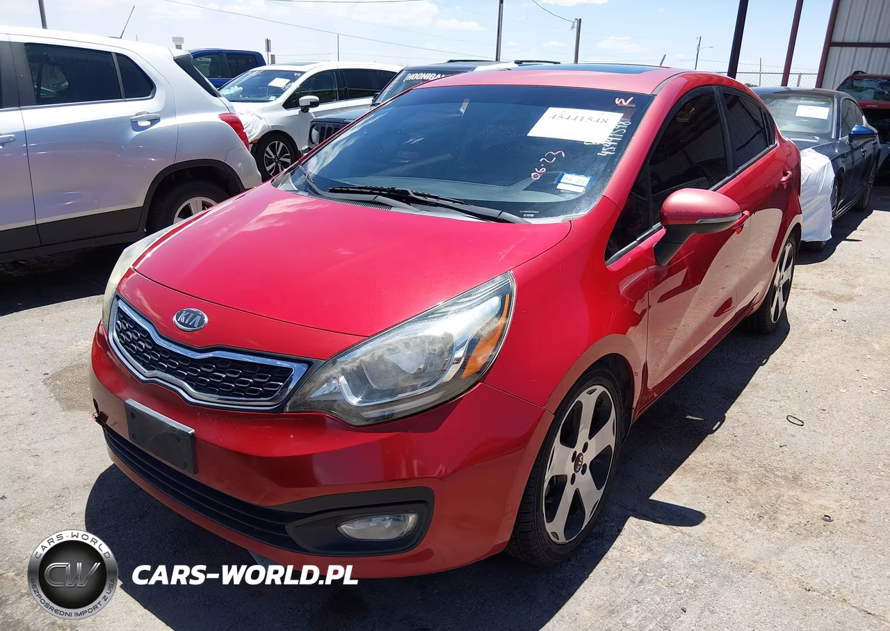 2012 Kia Rio Sx VIN:KNADN4A39C6084983 - 2