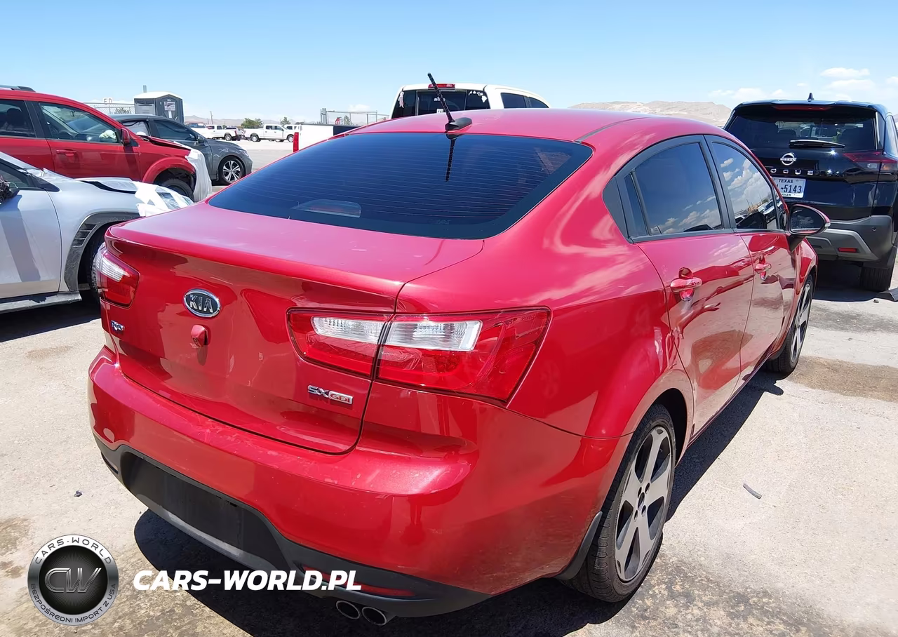 2012 Kia Rio Sx VIN:KNADN4A39C6084983 - 4