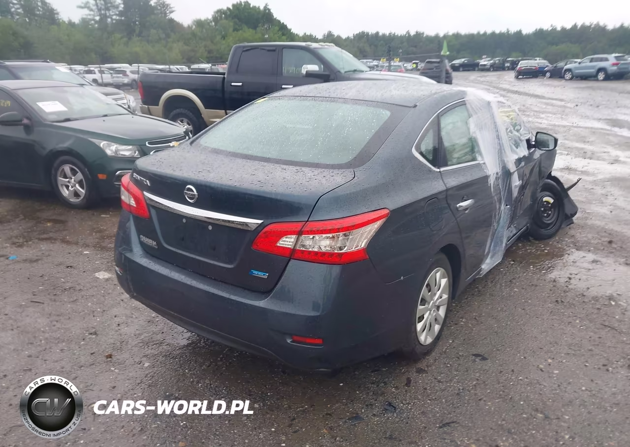 2013 Nissan Sentra S VIN:3N1AB7AP7DL757976 - 4