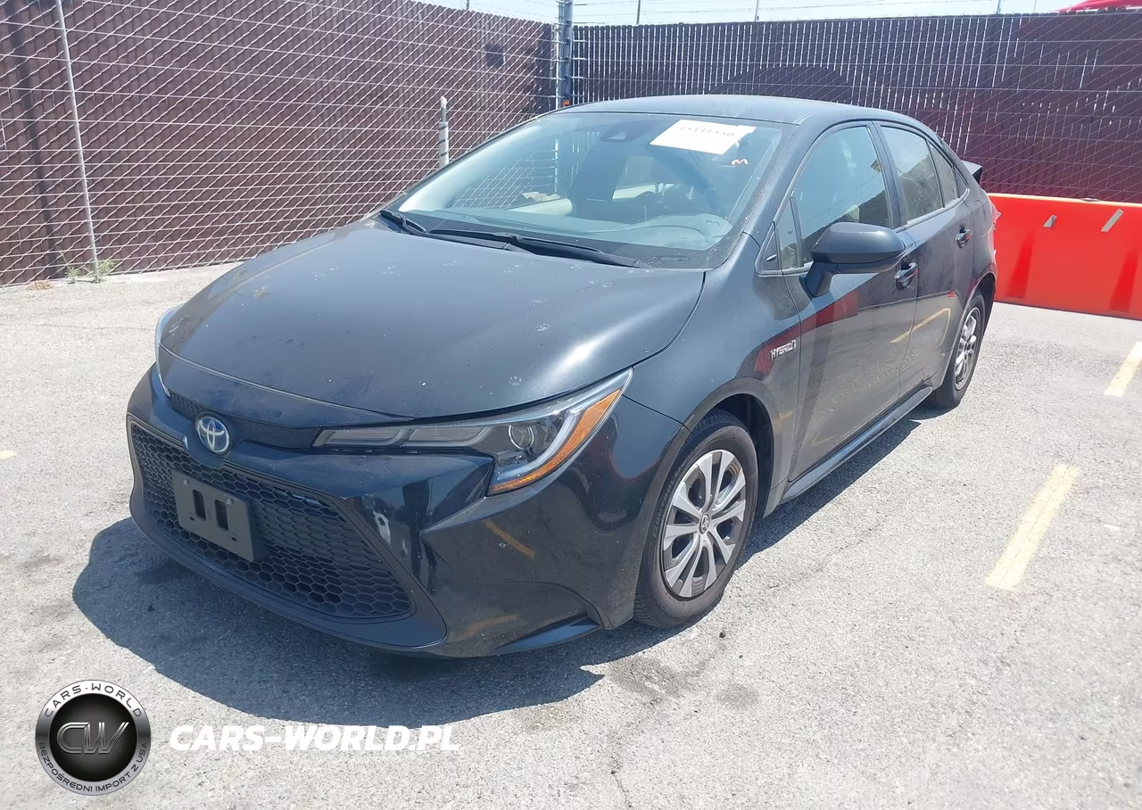 2021 Toyota Corolla Hybrid Le VIN:JTDEAMDE7MJ011691 - 2