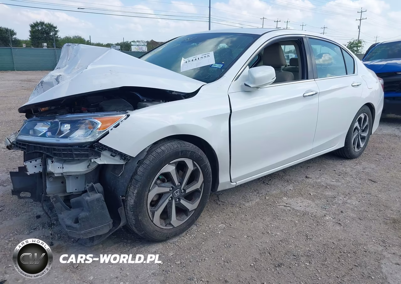 2016 Honda Accord Ex-L VIN:1HGCR2F9XGA235077 - 2