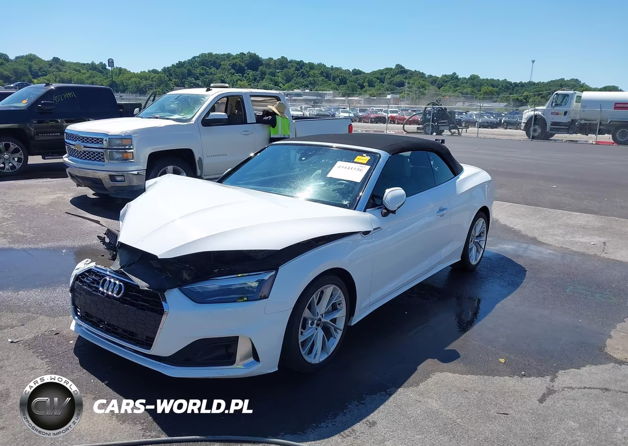 2022 Audi A5 Cabriolet Premium 45 Tfsi Quattro S Tronic VIN:WAU2AGF55NN004392 - 2