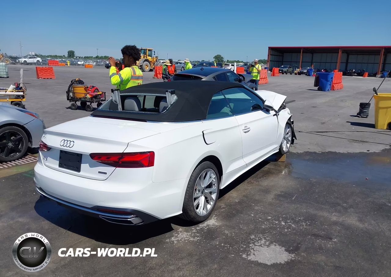 2022 Audi A5 Cabriolet Premium 45 Tfsi Quattro S Tronic VIN:WAU2AGF55NN004392 - 4